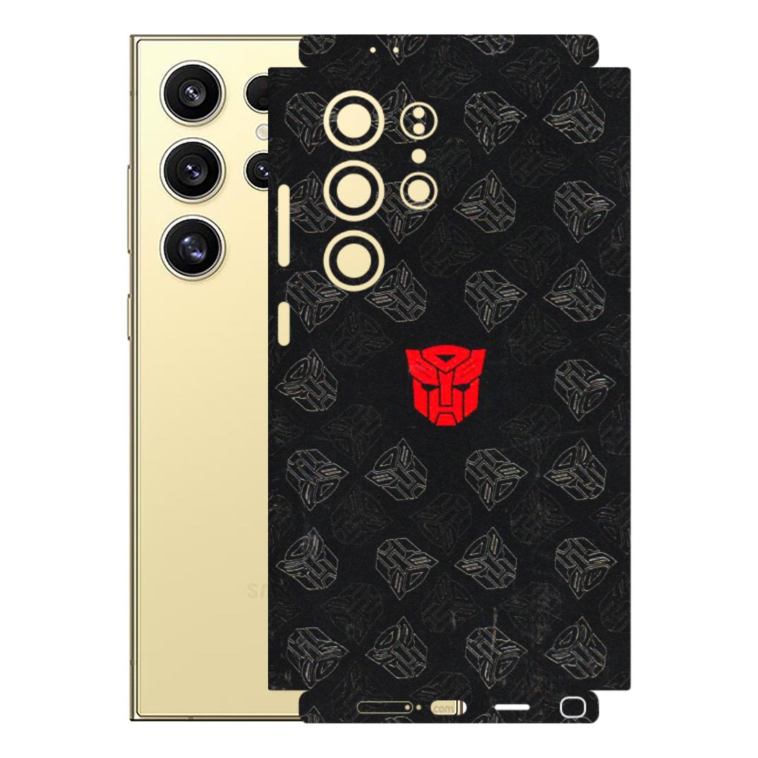 Samsung A/S Series Phone Skins (All Models) - Transformers Devastation - 3D Embossed Finish (L-301) Samsung Galaxy S24 Ultra (5G)