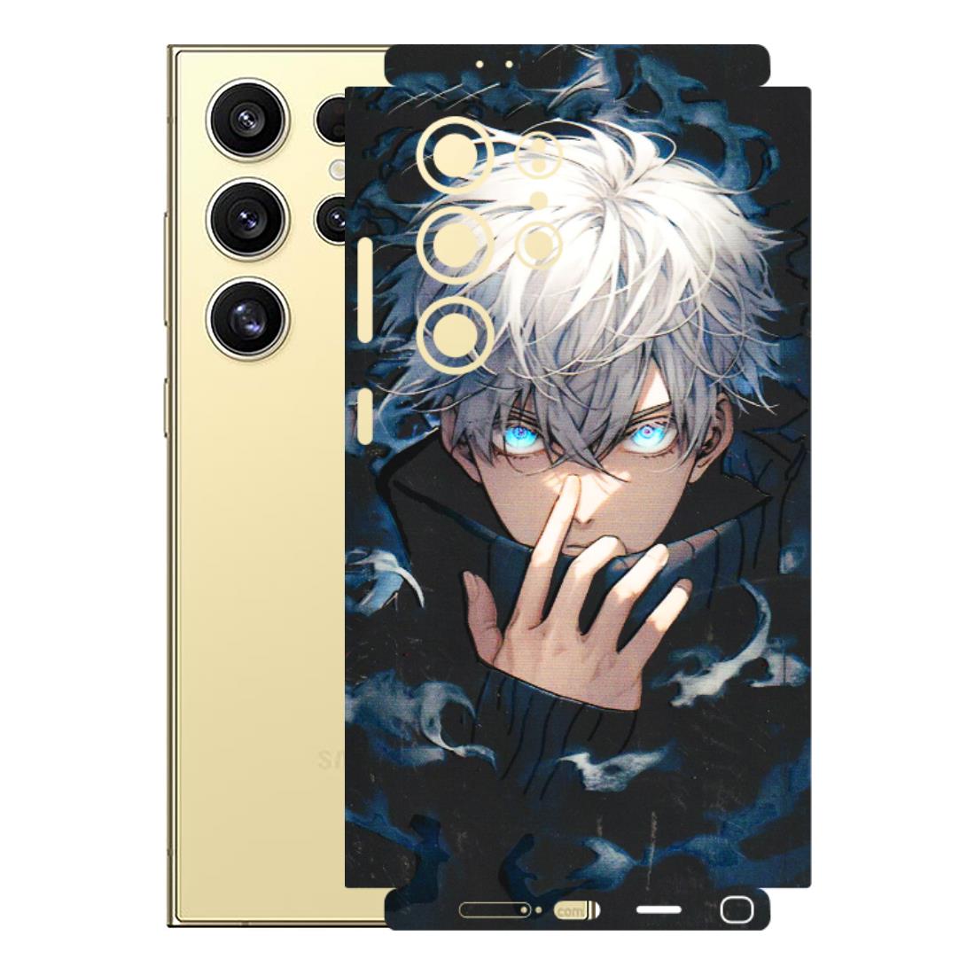 Samsung A/S Series Phone Skins (All Models) - New Jujutsu Kaisen Anime - 3D Embossed Finish (L-313) Samsung Galaxy S24 Ultra (5G)
