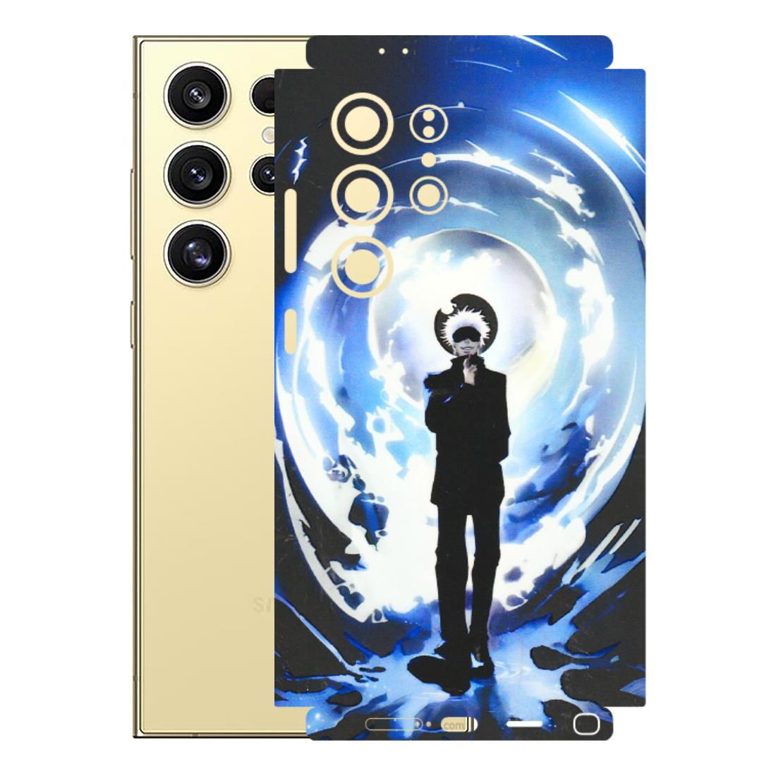 Samsung A/S Series Phone Skins (All Models) - Jujustu Kaisen Anime Manga - 3D Embossed Finish (L-317) Samsung Galaxy S24 Ultra (5G)