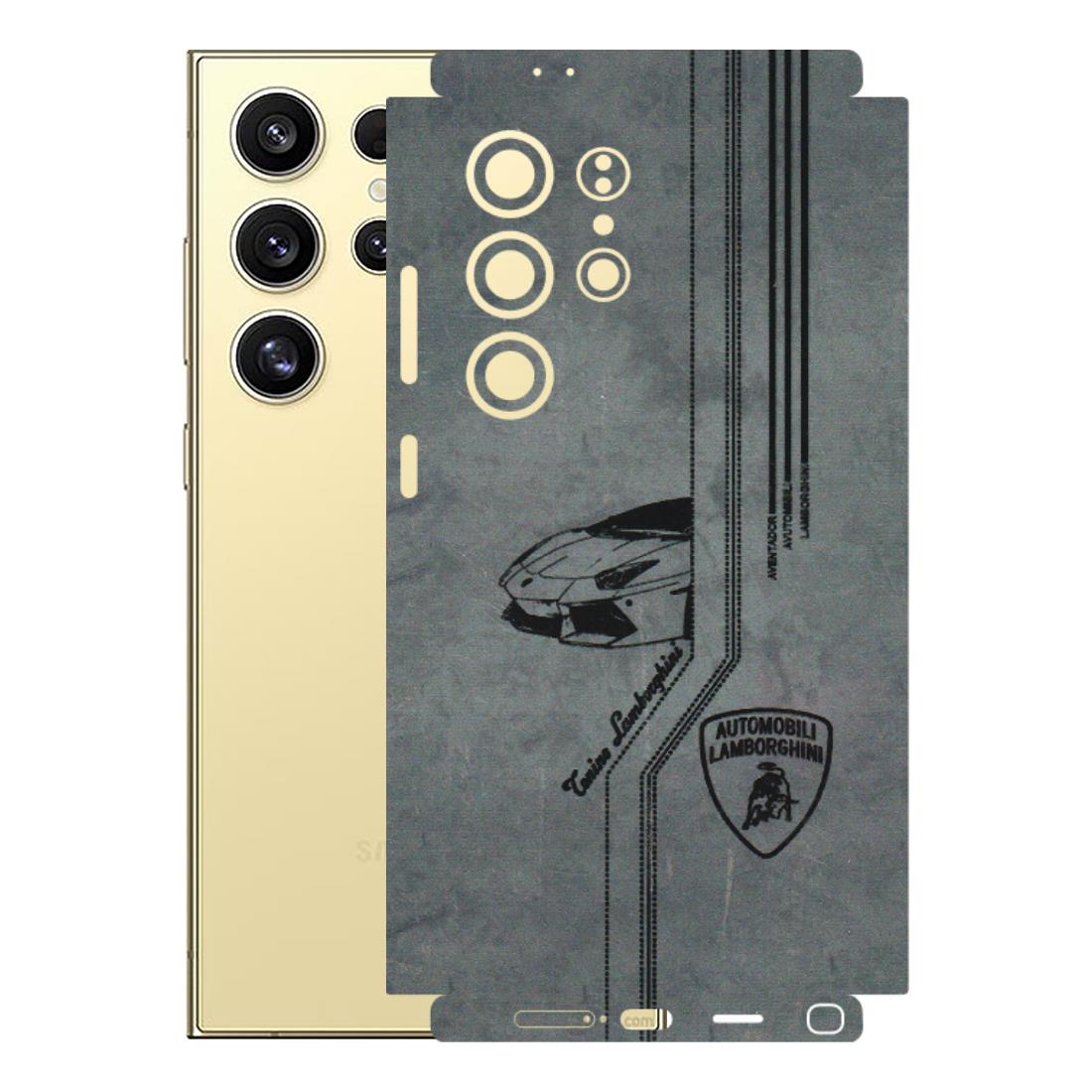 Samsung A/S Series Phone Skins (All Models) - New Lamborgini Aventador - 3D Embossed Finish (L-321) Samsung Galaxy S24 Ultra (5G)