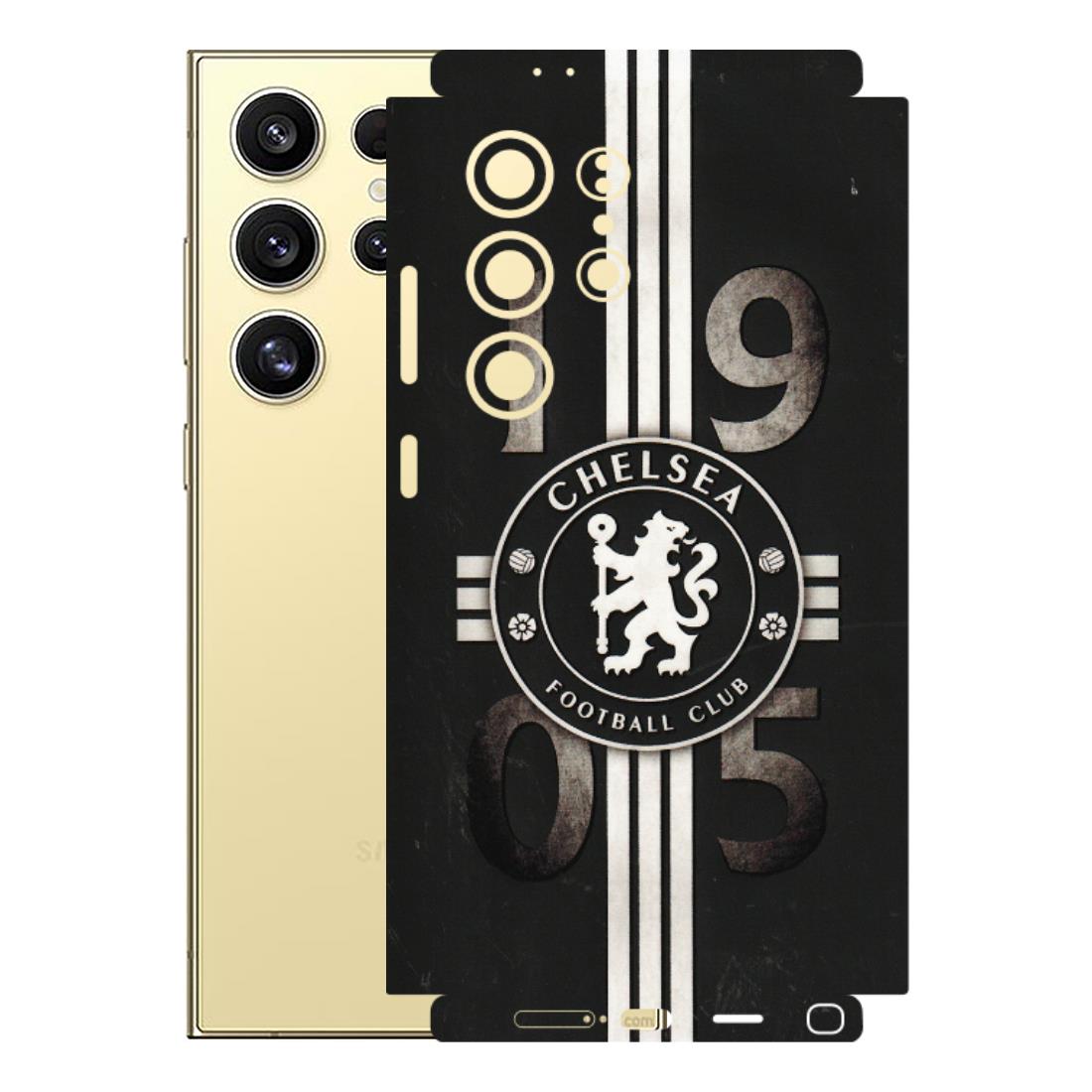 Samsung A/S Series Phone Skins (All Models) - Chelsea Fan Club - 3D Embossed Finish (L-36) Samsung Galaxy S24 Ultra (5G)