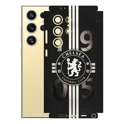 Samsung A/S Series Phone Skins (All Models) - Chelsea Fan Club - 3D Embossed Finish (L-36) Samsung Galaxy S24 Ultra (5G)