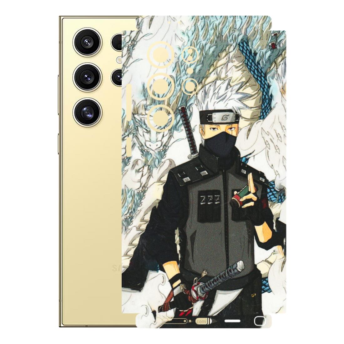 Samsung A/S Series Phone Skins (All Models) - Kakashi Hatake Naruto Anime - 3D Embossed Finish (L-46) Samsung Galaxy S24 Ultra (5G)
