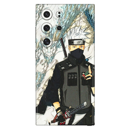 Samsung A/S Series Phone Skins (All Models) - Kakashi Hatake Naruto Anime - 3D Embossed Finish (L-46) Samsung Galaxy S24 Ultra (5G)