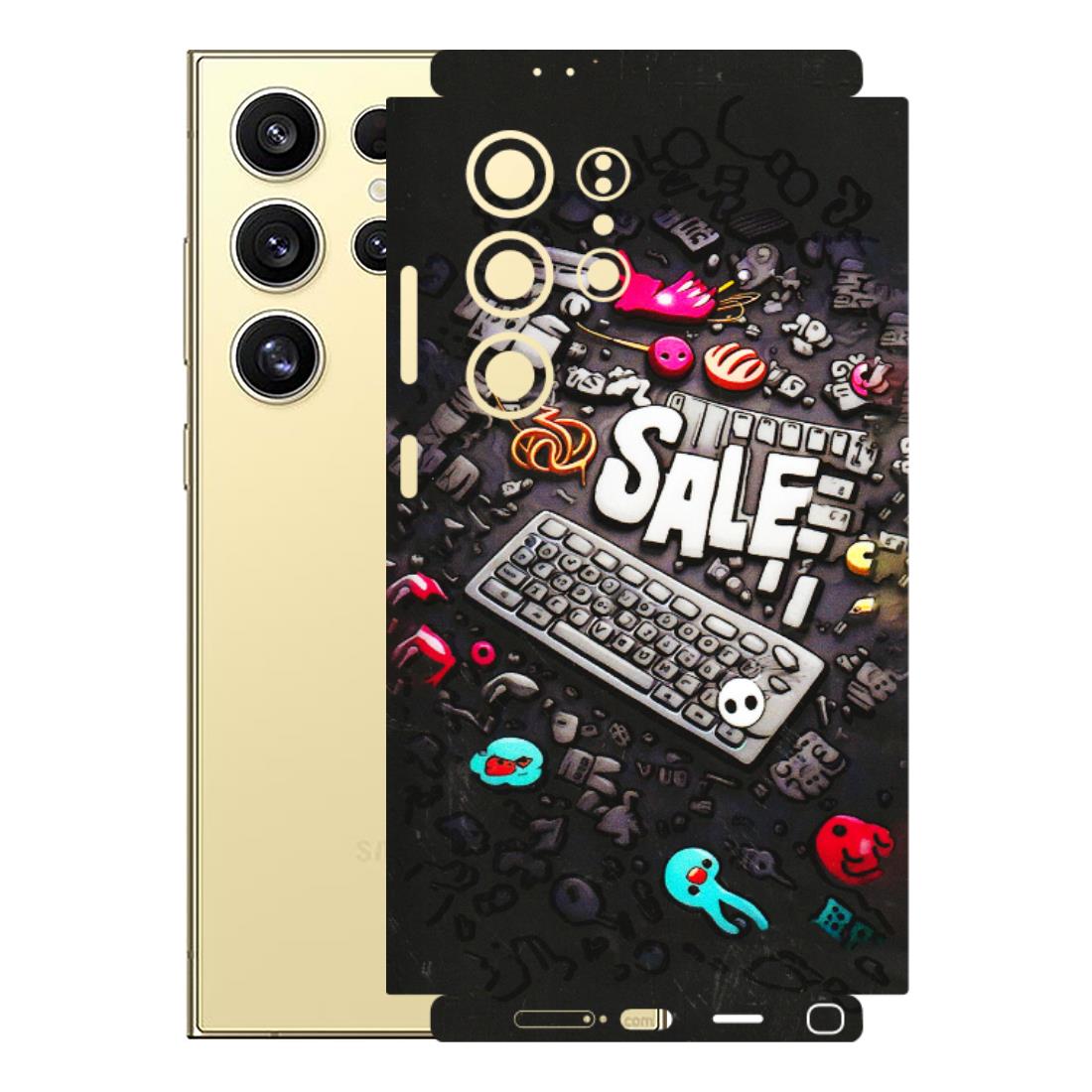 Samsung A/S Series Phone Skins (All Models) - Gadgets Sale - 3D Embossed Finish (L-50) Samsung Galaxy S24 Ultra (5G)