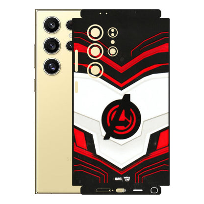 Samsung A/S Series Phone Skins (All Models) - Avengers Logo - 3D Embossed Finish (L-55) Samsung Galaxy S24 Ultra (5G)