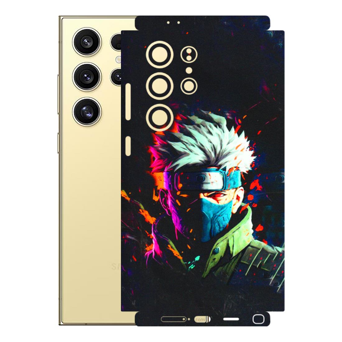 Samsung A/S Series Phone Skins (All Models) - Anime Cool Character - 3D Embossed Finish (L-59) Samsung Galaxy S24 Ultra (5G)