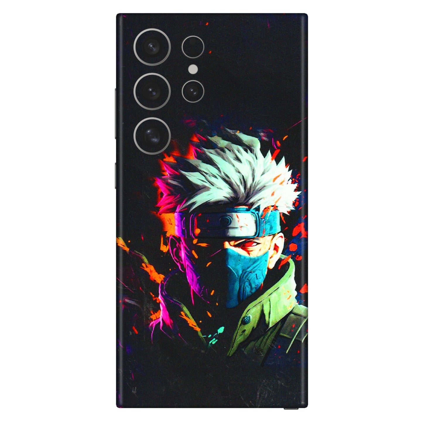Samsung A/S Series Phone Skins (All Models) - Anime Cool Character - 3D Embossed Finish (L-59) Samsung Galaxy S24 Ultra (5G)