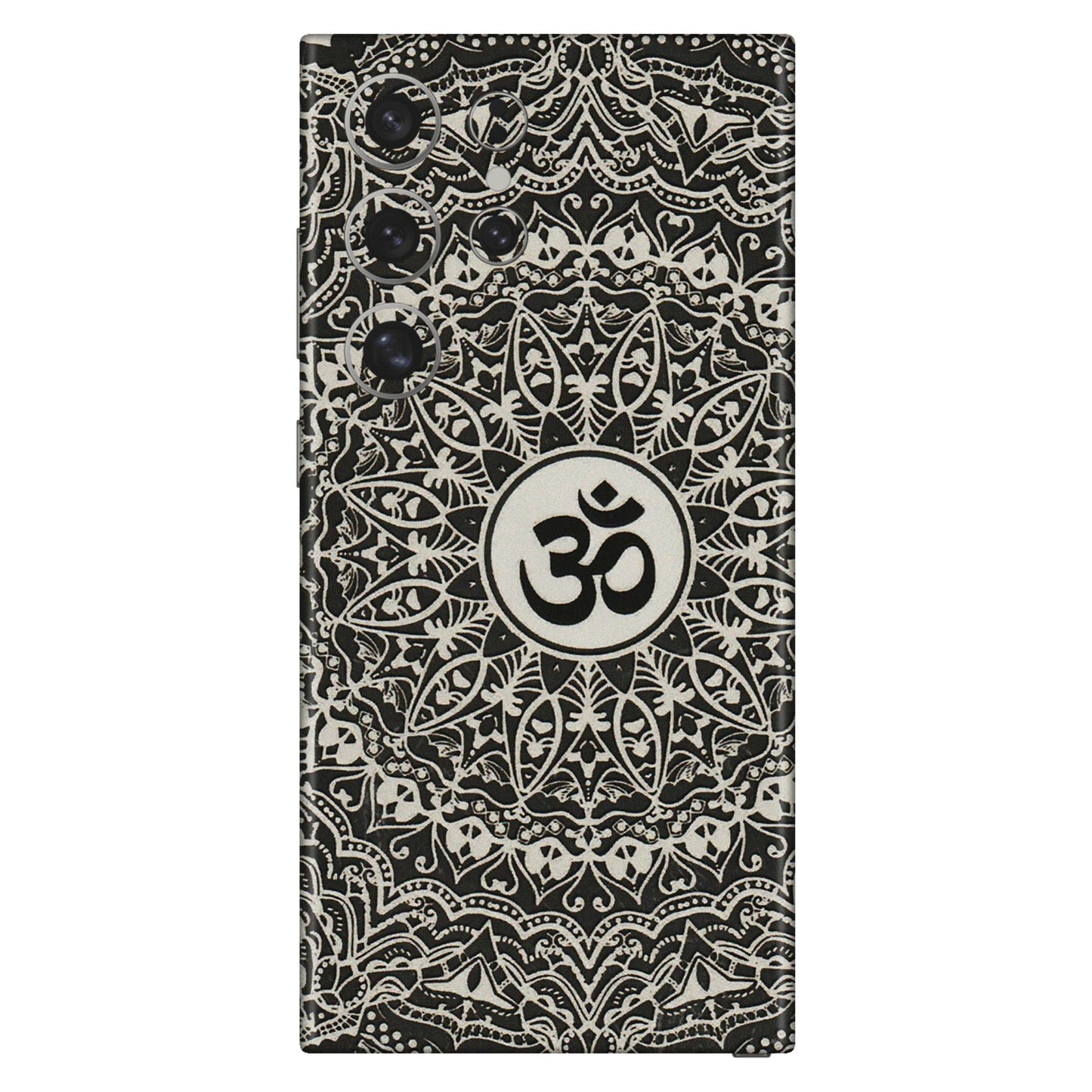 Samsung A/S Series Phone Skins (All Models) - Aum Elegant Mandala - 3D Embossed Finish (L-62) Samsung Galaxy S24 Ultra (5G)