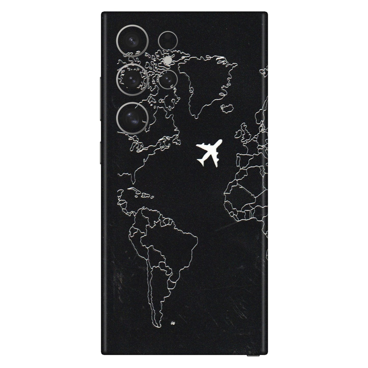 Samsung A/S Series Phone Skins (All Models) - Never Ending Travel - 3D Embossed Finish (L-79) Samsung Galaxy S24 Ultra (5G)