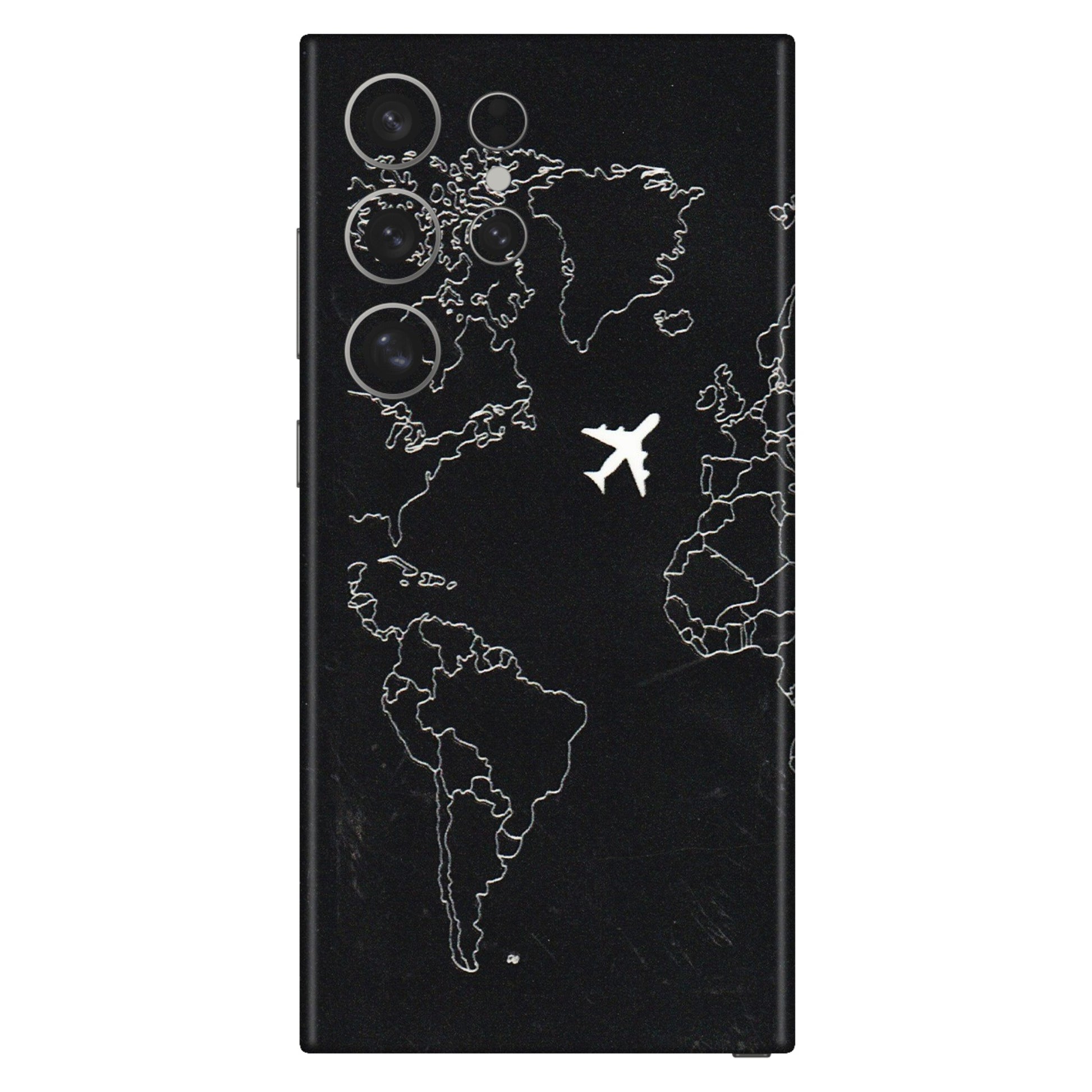 Samsung A/S Series Phone Skins (All Models) - Never Ending Travel - 3D Embossed Finish (L-79) Samsung Galaxy S24 Ultra (5G)