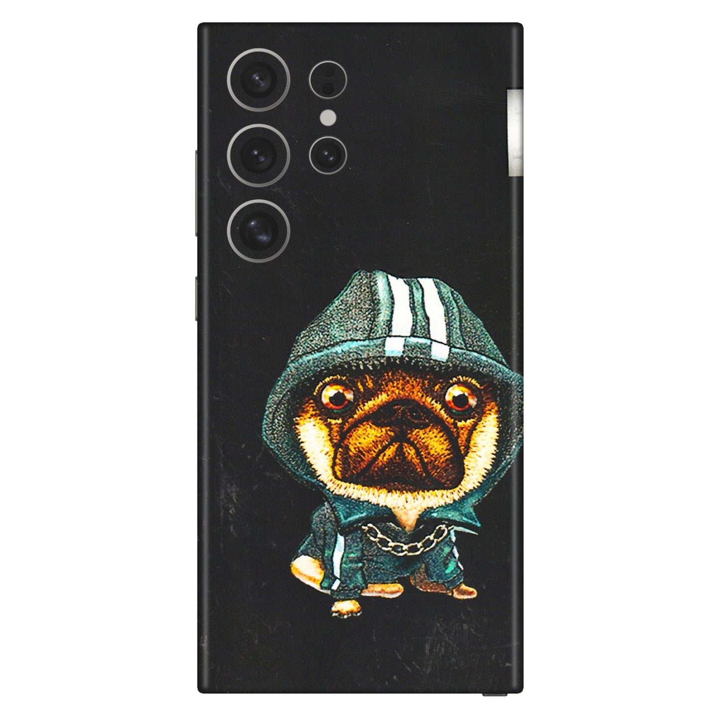Samsung A/S Series Phone Skins (All Models) - Puppy N Hoodie - 3D Embossed Finish (L-90) Samsung Galaxy S24 Ultra (5G)