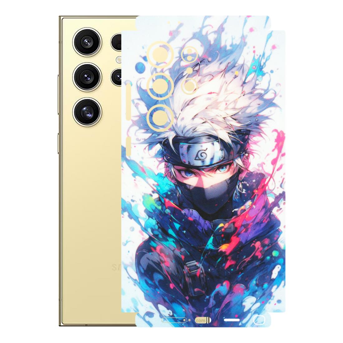 Samsung A/S Series Phone Skins (All Models) - Naruto Face Mask - Matte Finish (M-03) Samsung Galaxy S24 Ultra (5G)