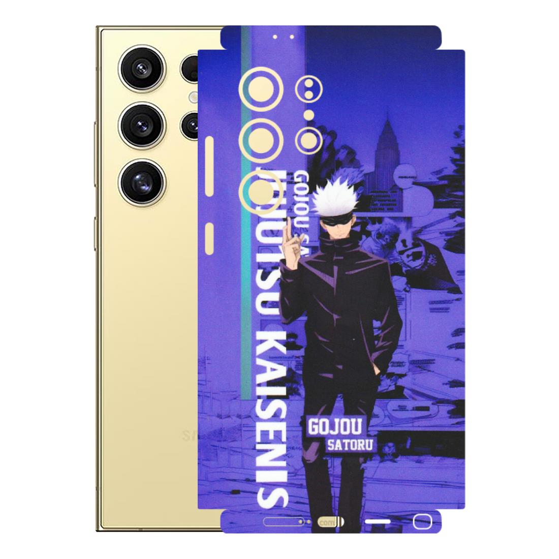 Samsung A/S Series Phone Skins (All Models) - Jujutsu Kaisen Gojo - Matte Finish (M-05) Samsung Galaxy S24 Ultra (5G)
