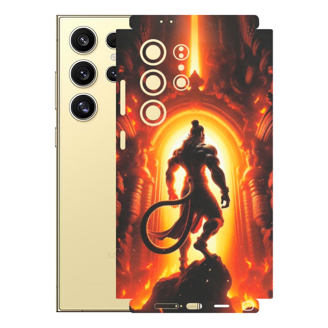 Samsung A/S Series Phone Skins (All Models) - HanumanJi - Matte Finish (M-06) Samsung Galaxy S24 Ultra (5G)
