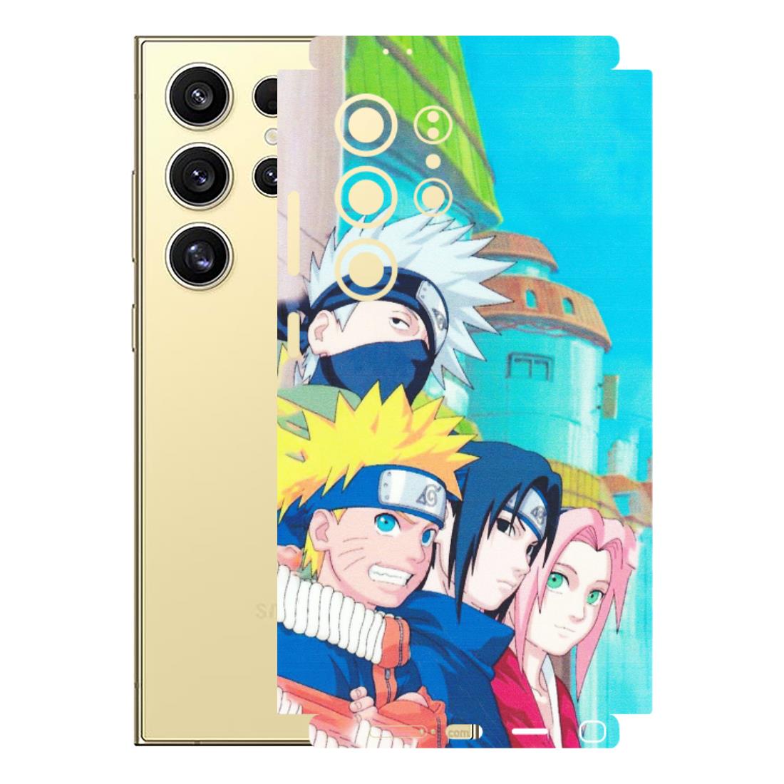 Samsung A/S Series Phone Skins (All Models) - Team Minato And Kakashi - Matte Finish (M-101) Samsung Galaxy S24 Ultra (5G)