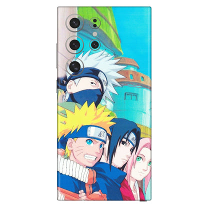 Samsung A/S Series Phone Skins (All Models) - Team Minato And Kakashi - Matte Finish (M-101) Samsung Galaxy S24 Ultra (5G)