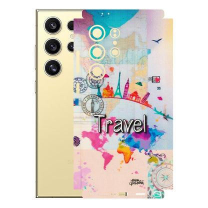 Samsung A/S Series Phone Skins (All Models) - Travel The Wonders - Matte Finish (M-108) Samsung Galaxy S24 Ultra (5G)