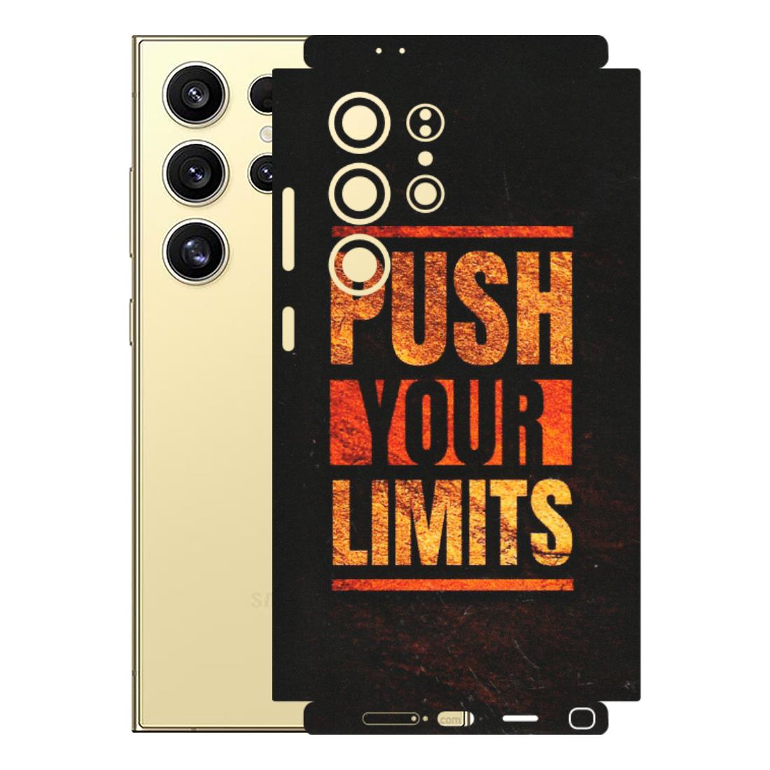 Samsung A/S Series Phone Skins (All Models) - Push Your Limits - Matte Finish (M-118) Samsung Galaxy S24 Ultra (5G)