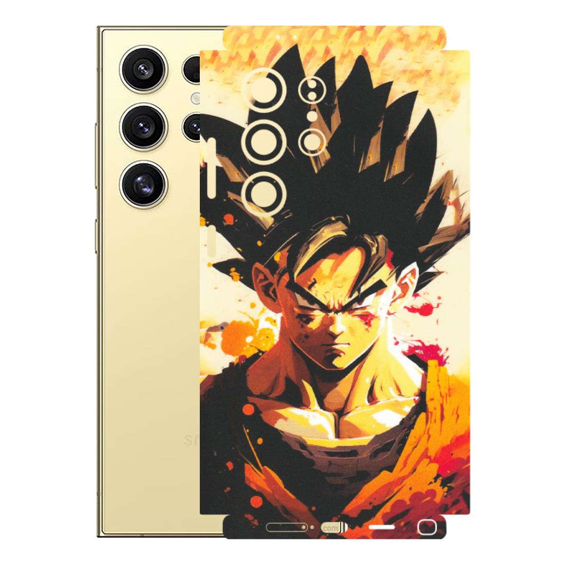 Samsung A/S Series Phone Skins (All Models) - Angry Goku - Matte Finish (M-12) Samsung Galaxy S24 Ultra (5G)