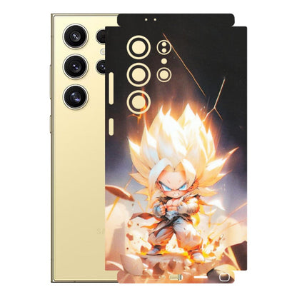 Samsung A/S Series Phone Skins (All Models) - Goku Dragon Cute Anime - Matte Finish (M-131) Samsung Galaxy S24 Ultra (5G)