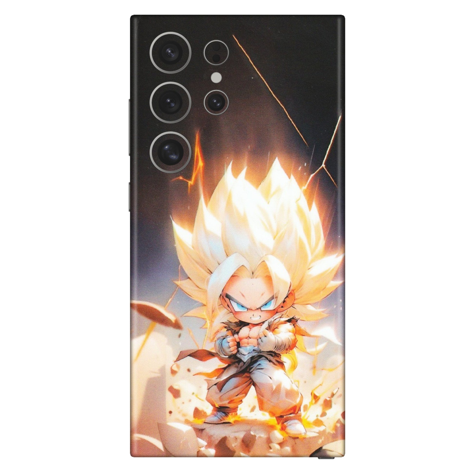 Samsung A/S Series Phone Skins (All Models) - Goku Dragon Cute Anime - Matte Finish (M-131) Samsung Galaxy S24 Ultra (5G)