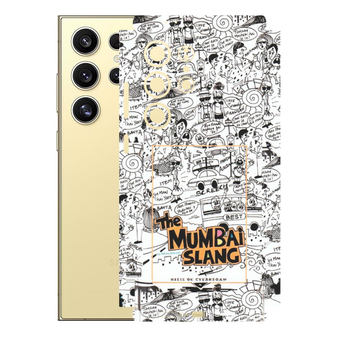 Samsung A/S Series Phone Skins (All Models) - The Mumbai Slang - Matte Finish (M-142) Samsung Galaxy S24 Ultra (5G)