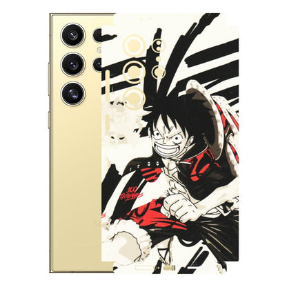 Samsung A/S Series Phone Skins (All Models) - Monkey D.Luffy Manga Anime - Matte Finish (M-145) Samsung Galaxy S24 Ultra (5G)