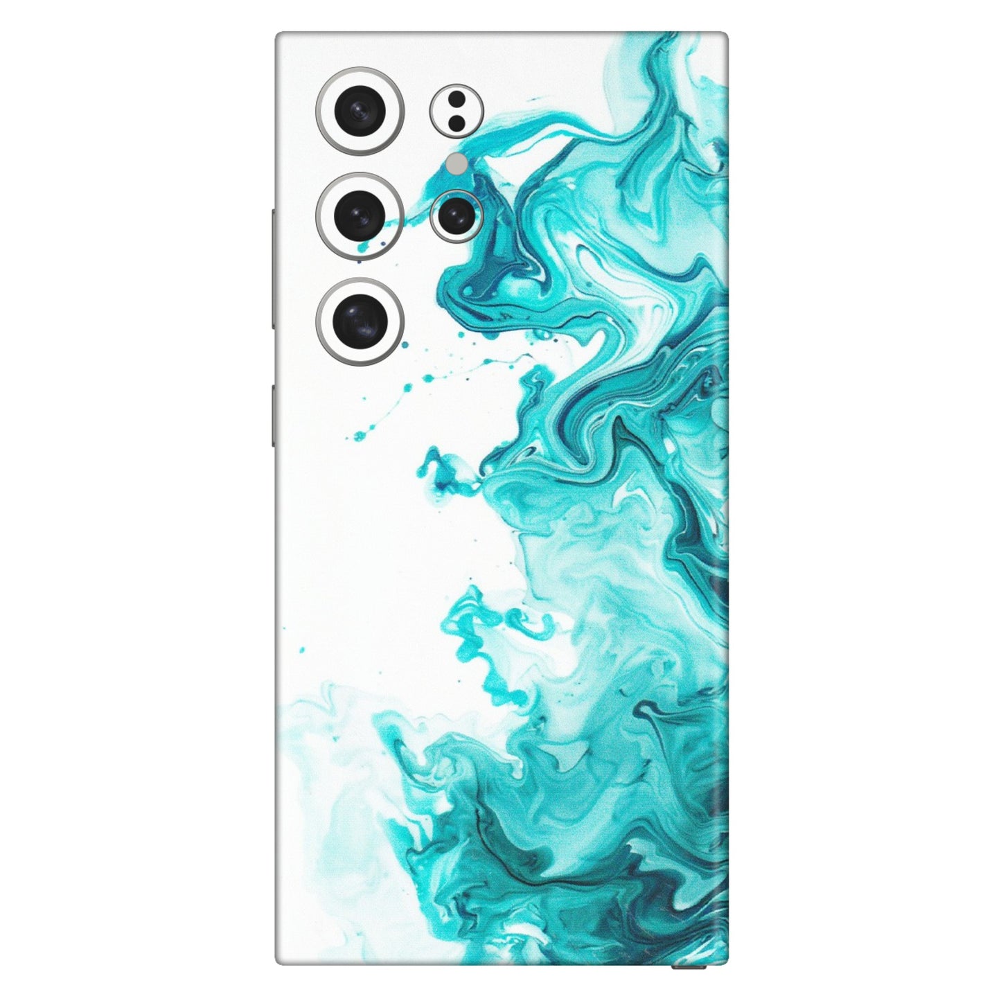 Samsung A/S Series Phone Skins (All Models) - Sky Blue Abstract Colour - Matte Finish (M-146) Samsung Galaxy S24 Ultra (5G)
