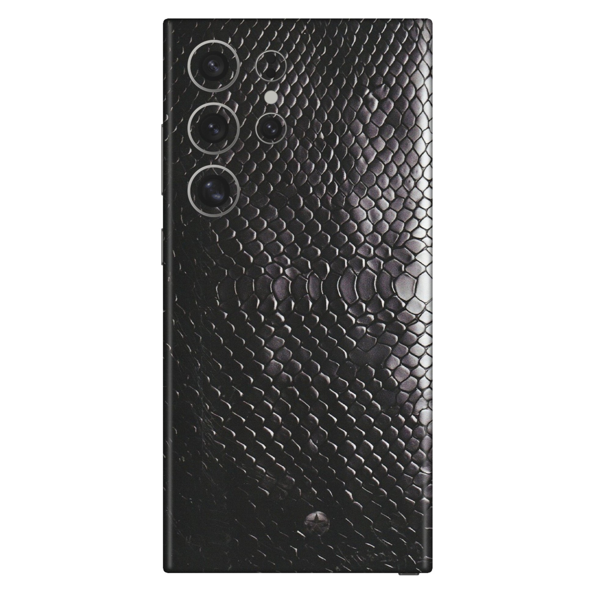 Samsung A/S Series Phone Skins (All Models) - Black Snack Leather - Matte Finish (M-147) Samsung Galaxy S24 Ultra (5G)