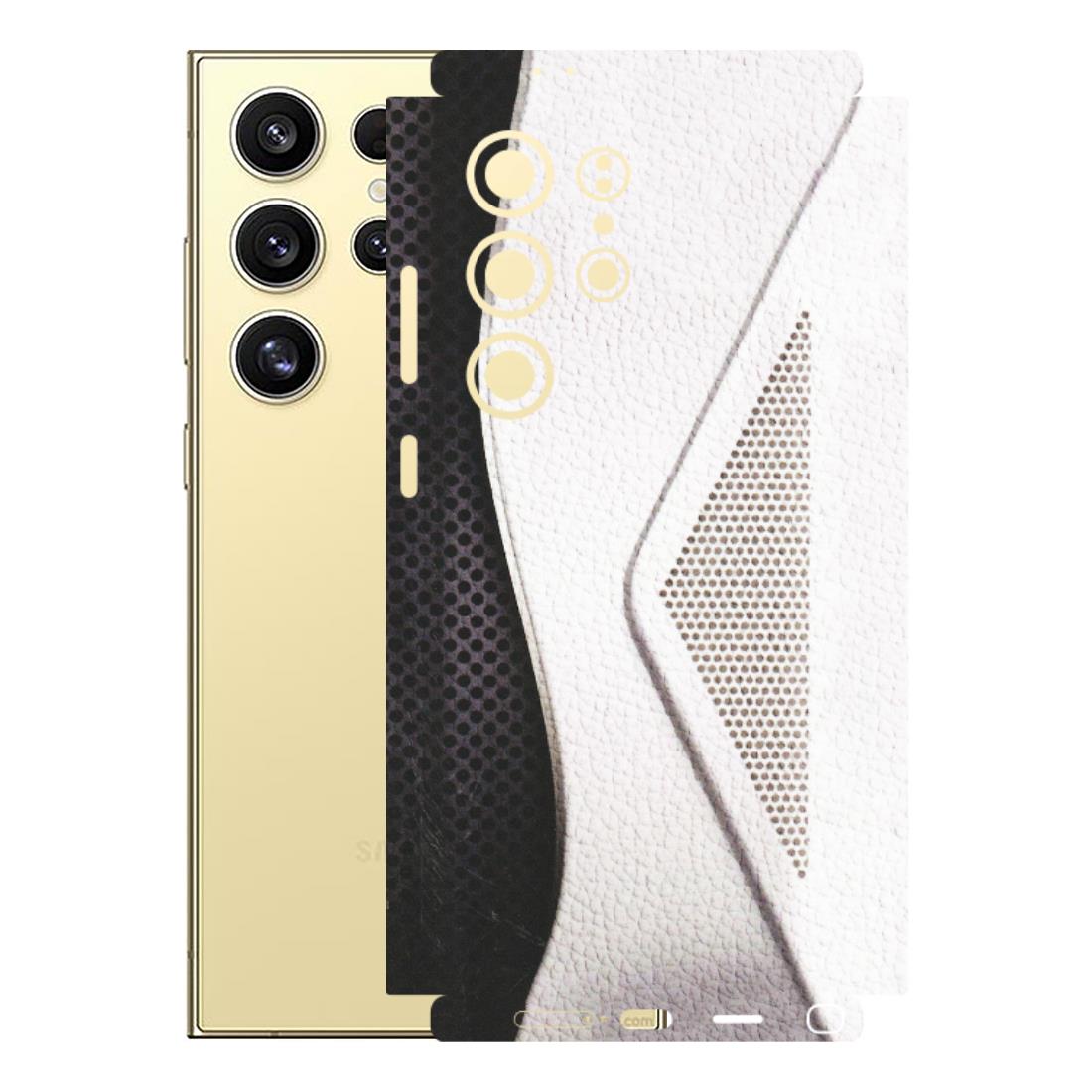 Samsung A/S Series Phone Skins (All Models) - Black And White Iconic Convoy - Matte Finish (M-149) Samsung Galaxy S24 Ultra (5G)