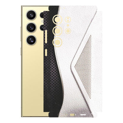 Samsung A/S Series Phone Skins (All Models) - Black And White Iconic Convoy - Matte Finish (M-149) Samsung Galaxy S24 Ultra (5G)