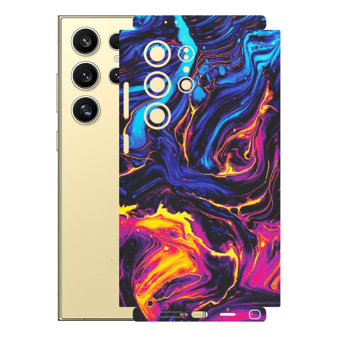 Samsung A/S Series Phone Skins (All Models) - Abstract Paint Classy - Matte Finish (M-15) Samsung Galaxy S24 Ultra (5G)
