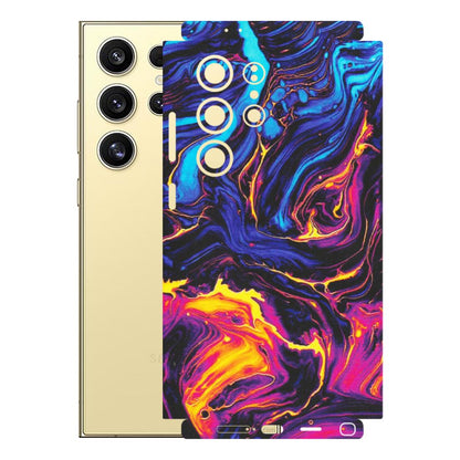Samsung A/S Series Phone Skins (All Models) - Abstract Paint Classy - Matte Finish (M-15) Samsung Galaxy S24 Ultra (5G)