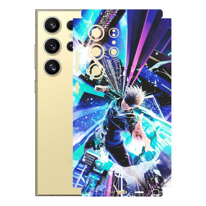 Samsung A/S Series Phone Skins (All Models) - Manga Action Jujustu Kaisen Anime - Matte Finish (M-155) Samsung Galaxy S24 Ultra (5G)