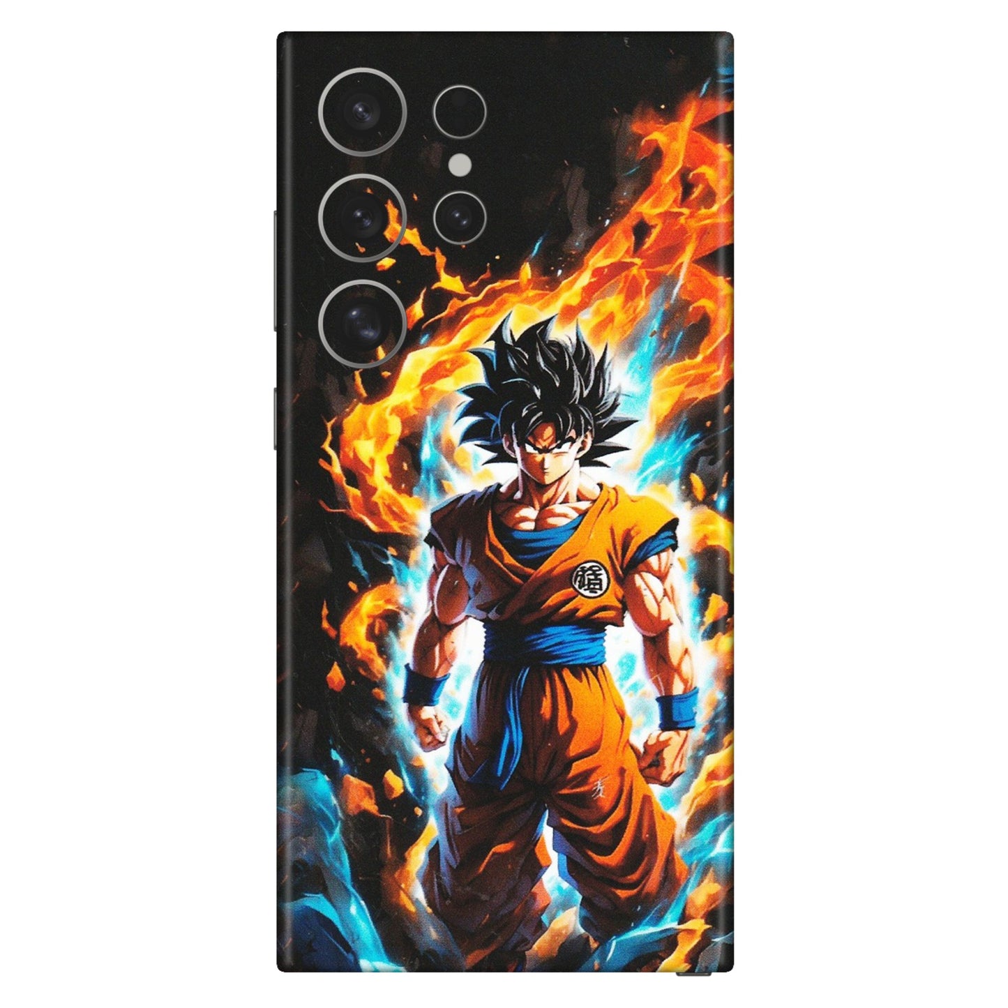 Samsung A/S Series Phone Skins (All Models) - Goku Transformation Anime - Matte Finish (M-159) Samsung Galaxy S24 Ultra (5G)