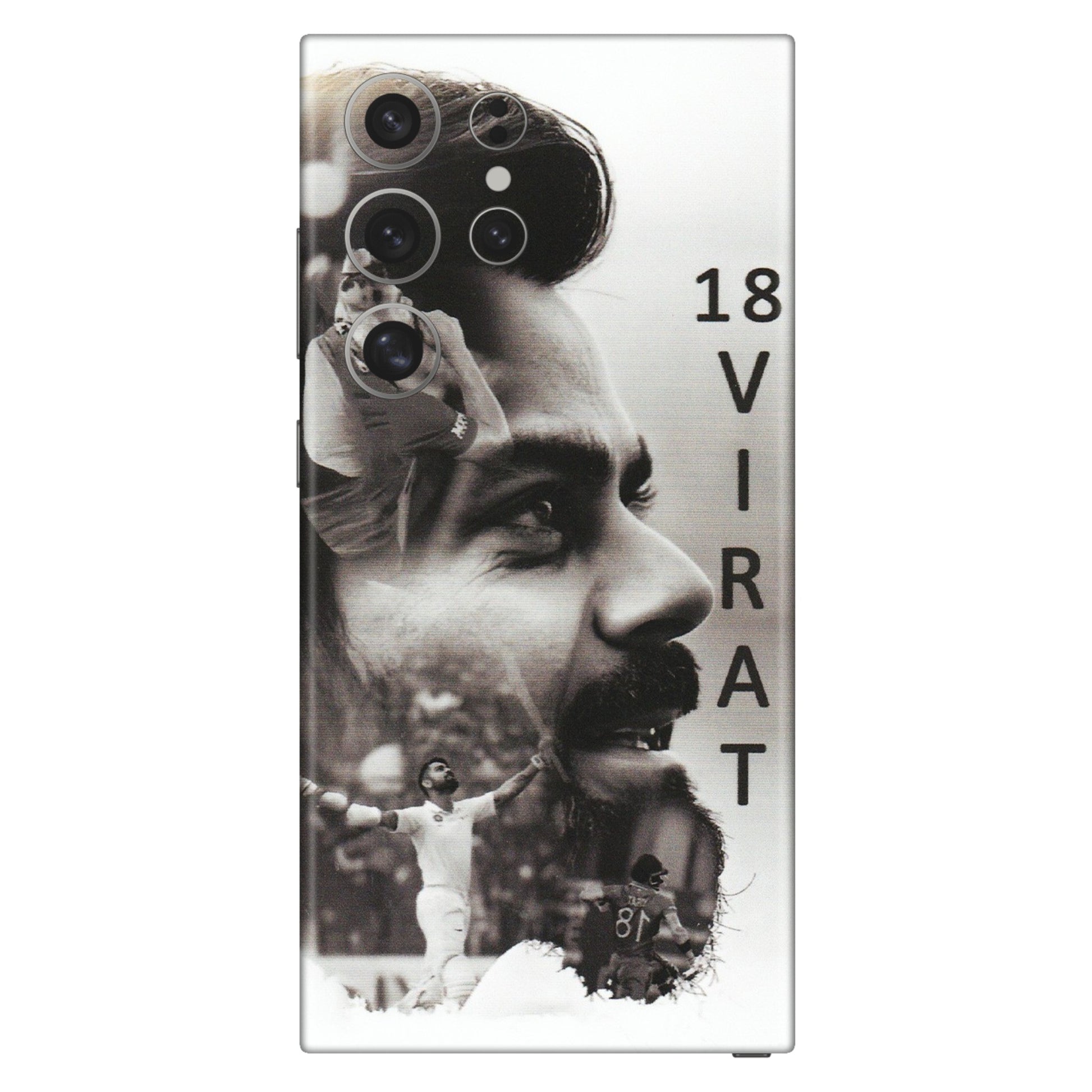 Samsung A/S Series Phone Skins (All Models) - Virat Kohli Cricketer - Matte Finish (M-163) Samsung Galaxy S24 Ultra (5G)