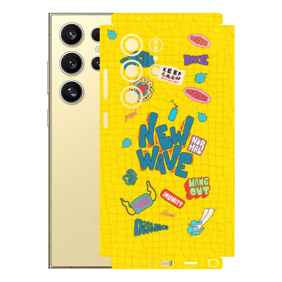 Samsung A/S Series Phone Skins (All Models) - New Wave Life - Matte Finish (M-17) Samsung Galaxy S24 Ultra (5G)