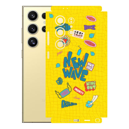 Samsung A/S Series Phone Skins (All Models) - New Wave Life - Matte Finish (M-17) Samsung Galaxy S24 Ultra (5G)