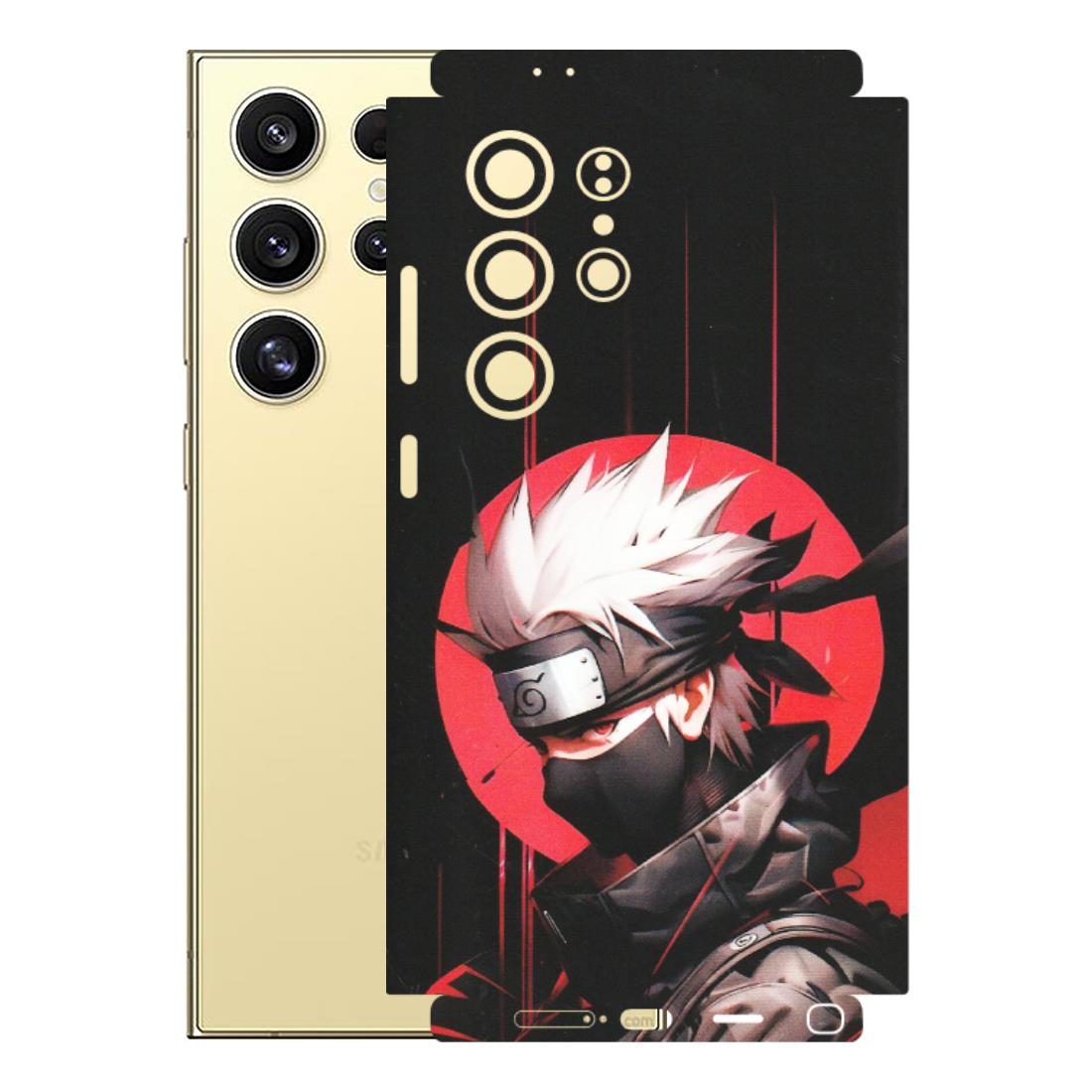 Samsung A/S Series Phone Skins (All Models) - Naruto Anime Blood - Matte Finish (M-170) Samsung Galaxy S24 Ultra (5G)