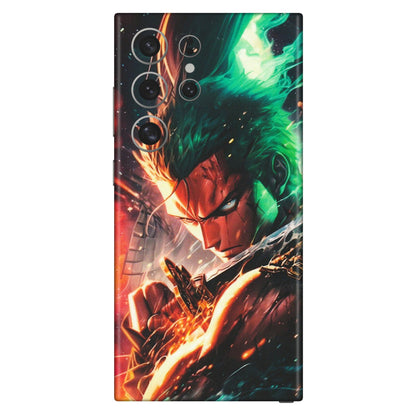 Samsung A/S Series Phone Skins (All Models) - Anime Gojo Sword - Matte Finish (M-32) Samsung Galaxy S24 Ultra (5G)