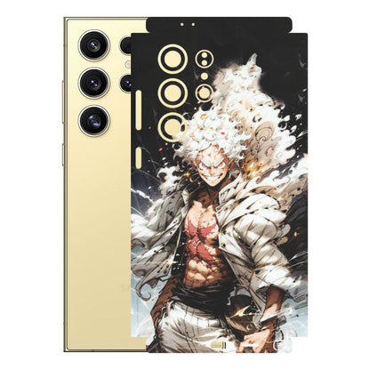 Samsung A/S Series Phone Skins (All Models) - Anime Angry Classy Character - Matte Finish (M-34) Samsung Galaxy S24 Ultra (5G)