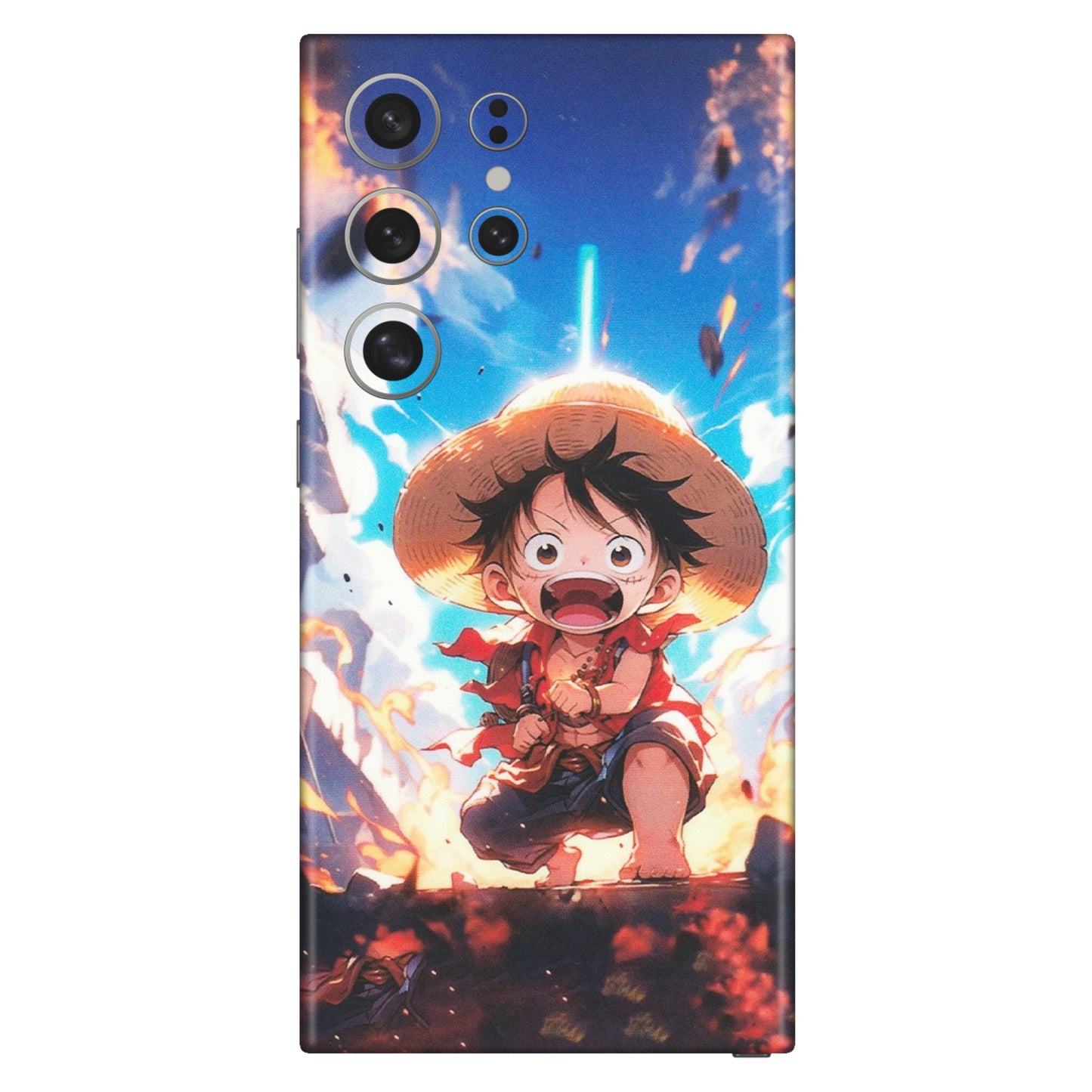 Samsung A/S Series Phone Skins (All Models) - Toon One Piece Cute Character - Matte Finish (M-35) Samsung Galaxy S24 Ultra (5G)