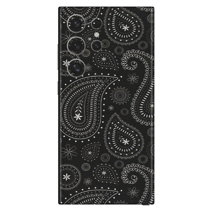 Samsung A/S Series Phone Skins (All Models) - Black Sober Kerry - Matte Finish (M-37) Samsung Galaxy S24 Ultra (5G)