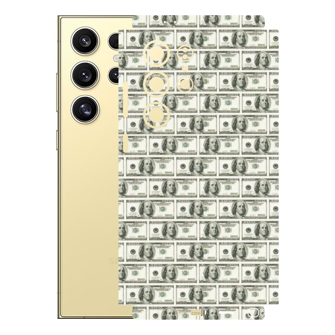Samsung A/S Series Phone Skins (All Models) - I Love Dollars - Matte Finish (M-40) Samsung Galaxy S24 Ultra (5G)