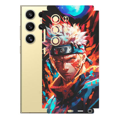Samsung A/S Series Phone Skins (All Models) - Anime Ferocious Character - Matte Finish (M-44) Samsung Galaxy S24 Ultra (5G)