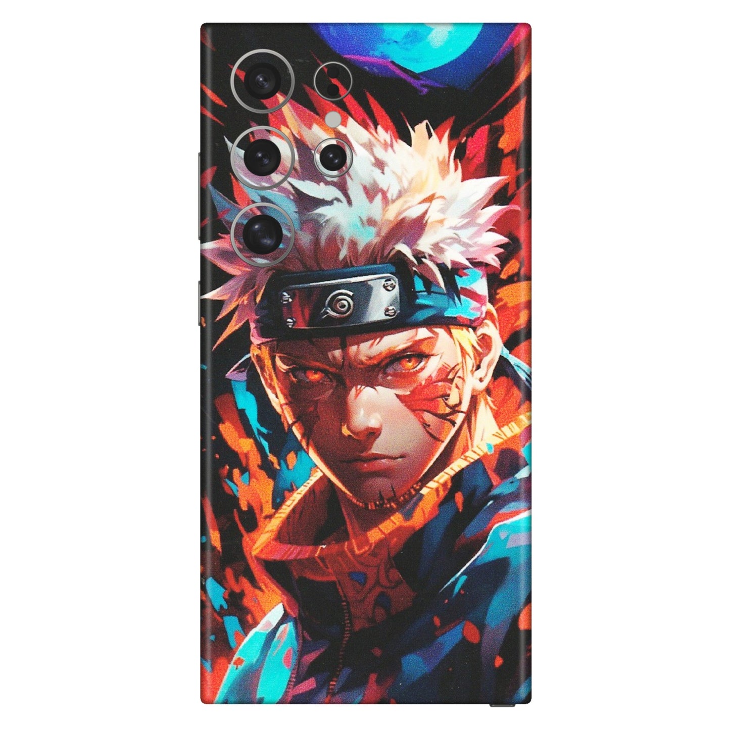 Samsung A/S Series Phone Skins (All Models) - Anime Ferocious Character - Matte Finish (M-44) Samsung Galaxy S24 Ultra (5G)