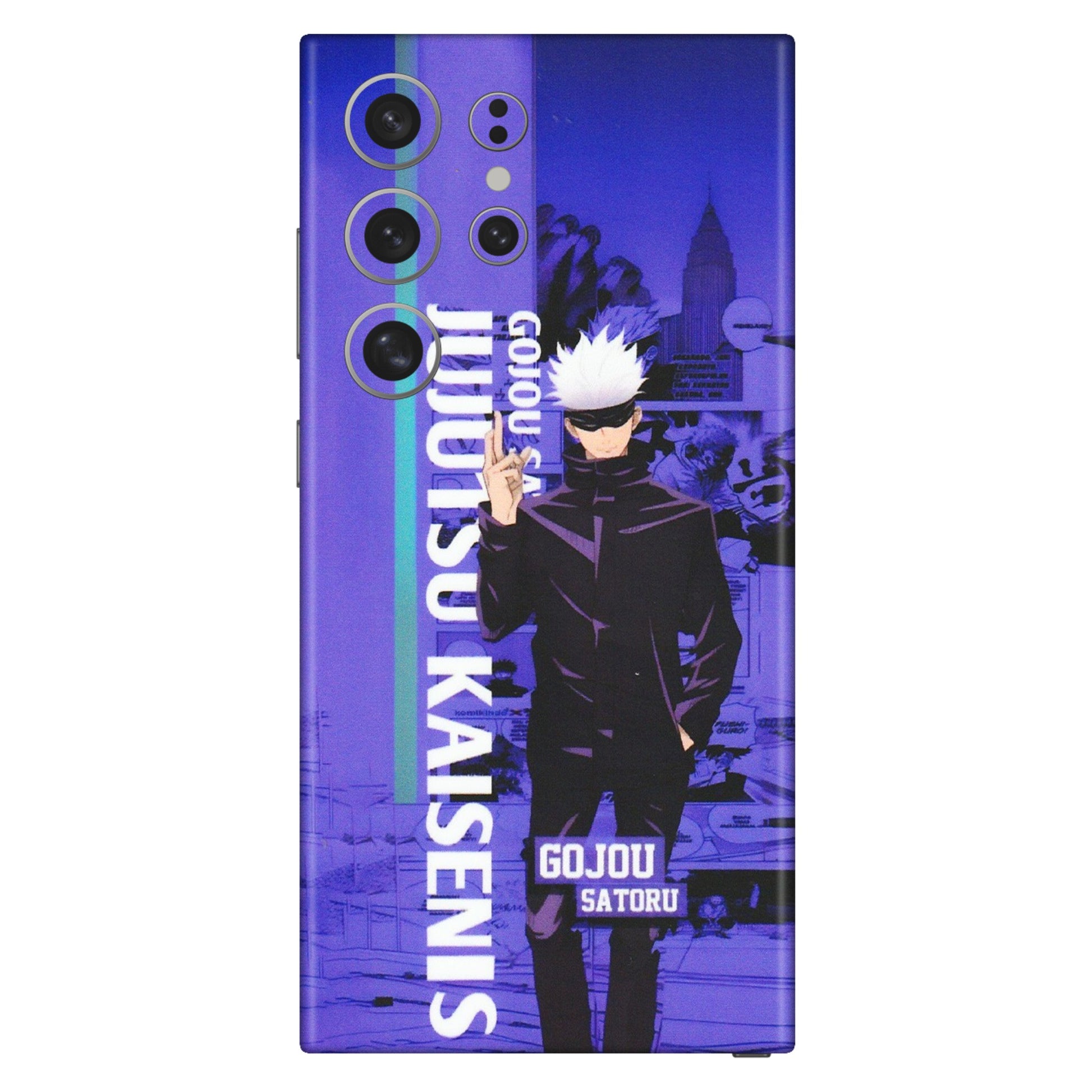 Samsung A/S Series Phone Skins (All Models) - Jujutsu Kaisen Gojo - Matte Finish (M-05) Samsung Galaxy S24 Ultra (5G)