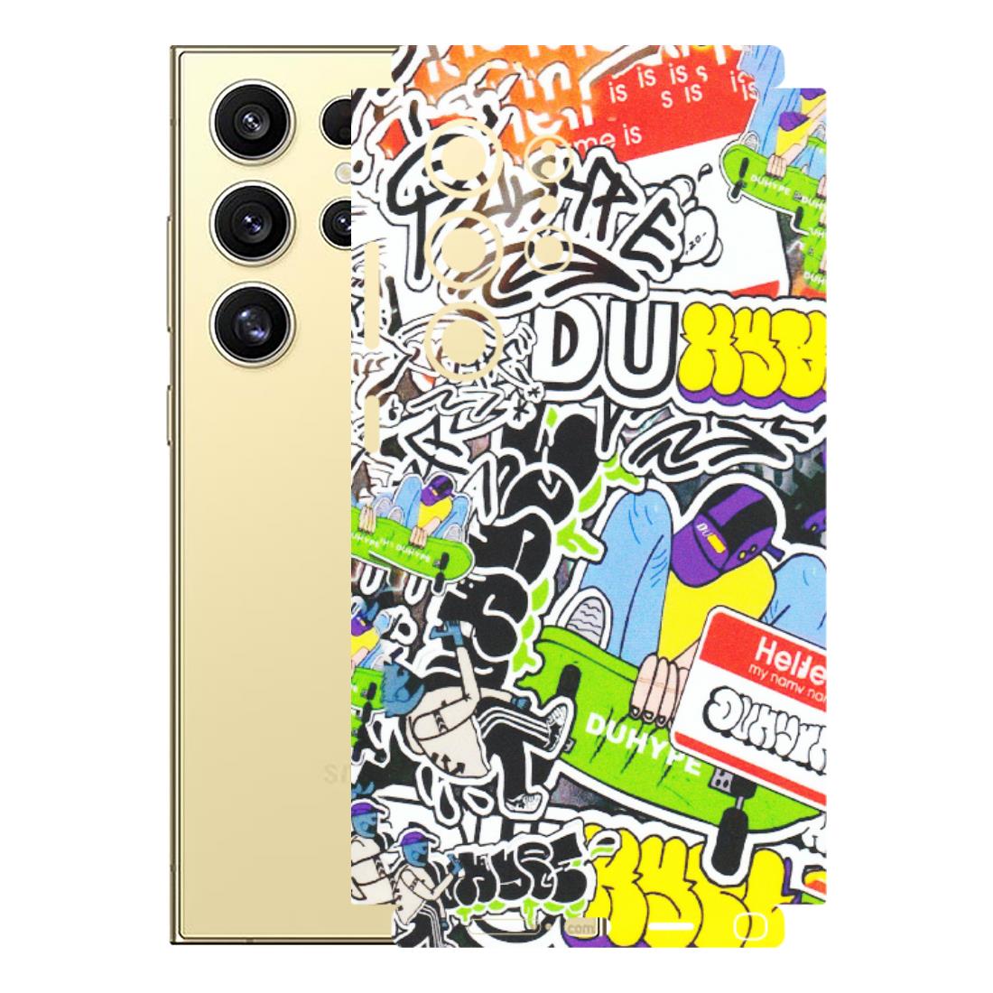 Samsung A/S Series Phone Skins (All Models) - Dope Graffiti - Matte Finish (M-61) Samsung Galaxy S24 Ultra (5G)