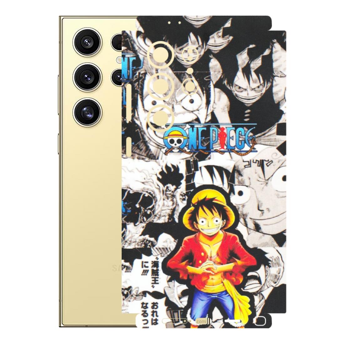 Samsung A/S Series Phone Skins (All Models) - One Piece B&W - Matte Finish (M-63) Samsung Galaxy S24 Ultra (5G)